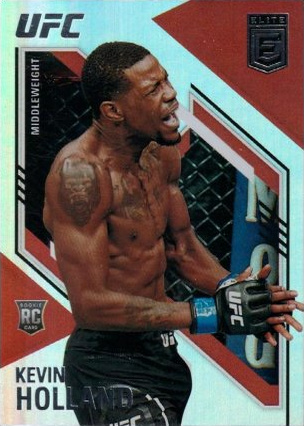 Kevin Holland 2021 Panini Chronicles UFC Base Elite #154 Gold