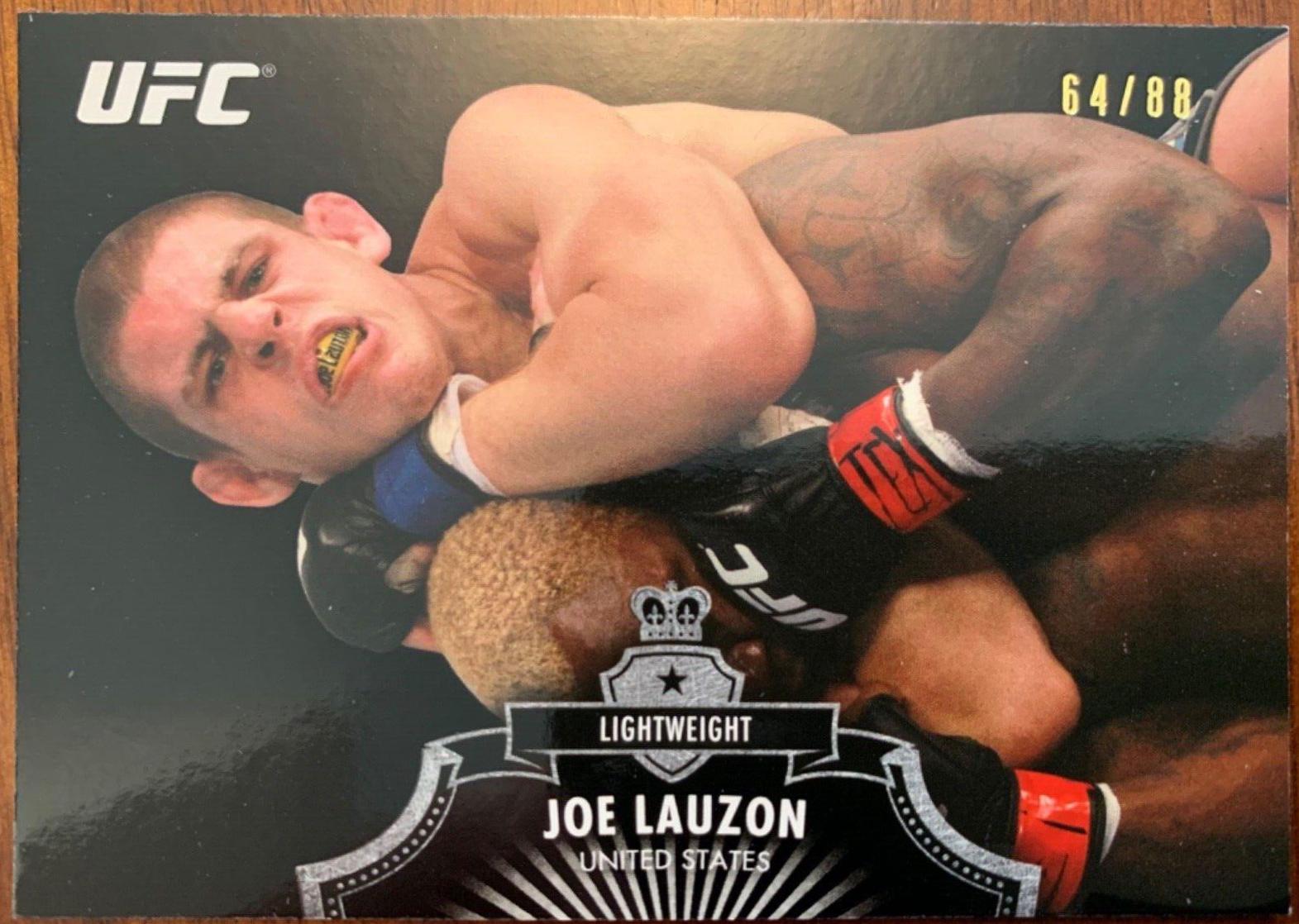 Joe Lauzon 2012 Topps UFC Bloodlines Base #96 Black