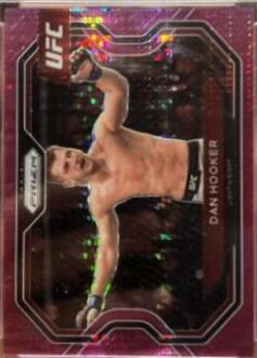 Dan Hooker 2021 Panini Prizm UFC Base #156 Pink Pulsar