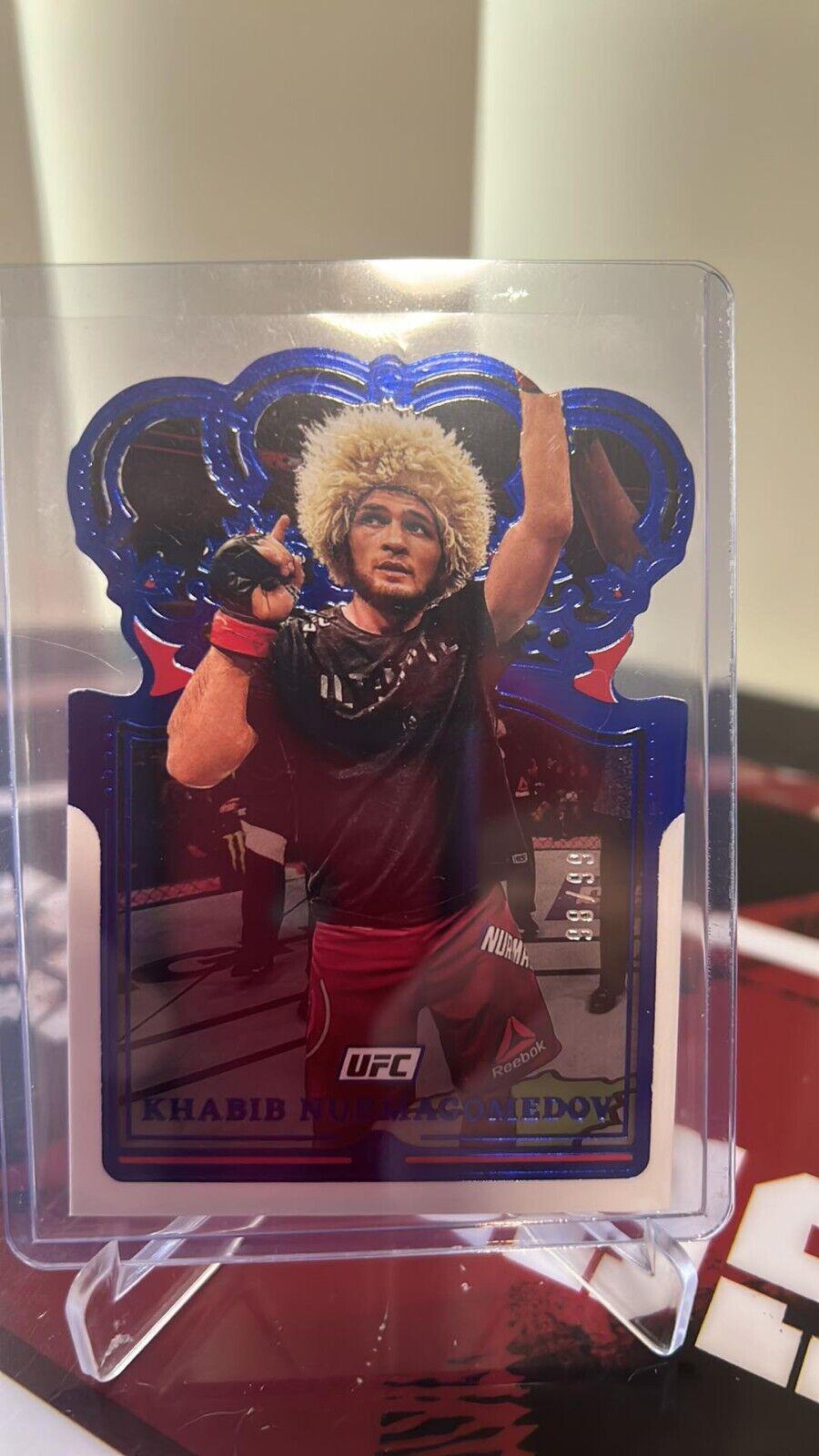 Khabib Nurmagomedov 2022 Panini Chronicles UFC Base Crown Royale #120 Green