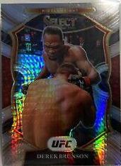 Derek Brunson 2021 Panini Select UFC Concourse #12 Lucky Envelopes