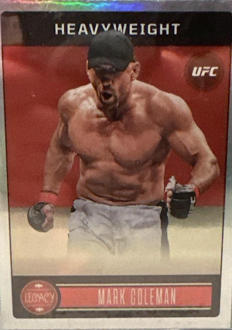 Mark Coleman 2023 Panini Chronicles UFC Base Legacy Premium Edition #345 Silver