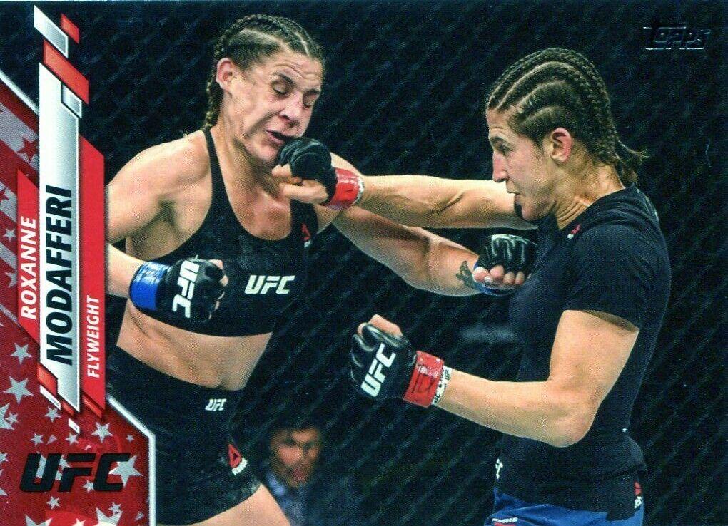 Roxanne Modafferi 2020 Topps UFC Base #66 Independence Day