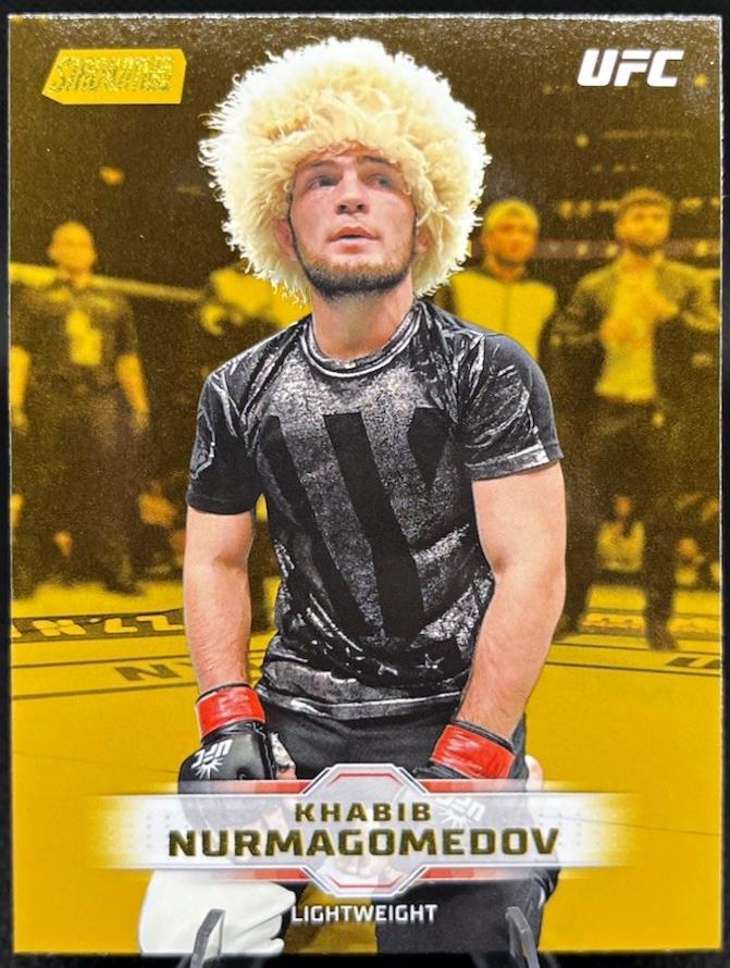 Khabib Nurmagomedov 2026 Topps Stadium Club UFC Base #54 Gold