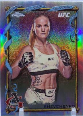 Valentina Shevchenko 2024 Topps Chrome UFC Allen & Ginter #AAG-30 Refractor