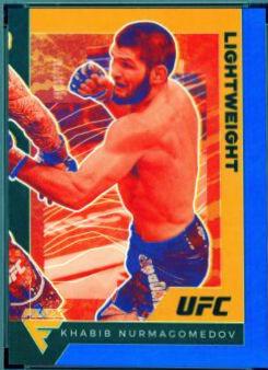 Khabib Nurmagomedov 2021 Panini Chronicles UFC Base Flux #250 Blue