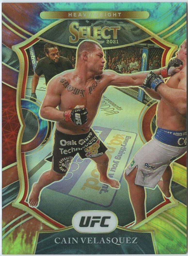 Cain Velasquez 2021 Panini Select UFC Concourse #28 Tie Dye