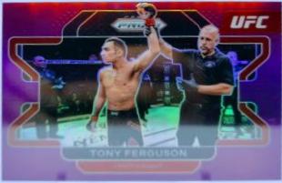 Tony Ferguson 2022 Panini Prizm UFC Base #22 Purple