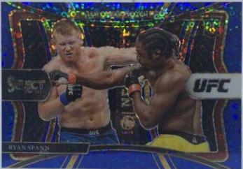 Ryan Spann 2021 Panini Select UFC Premier Level #109 Blue Disco