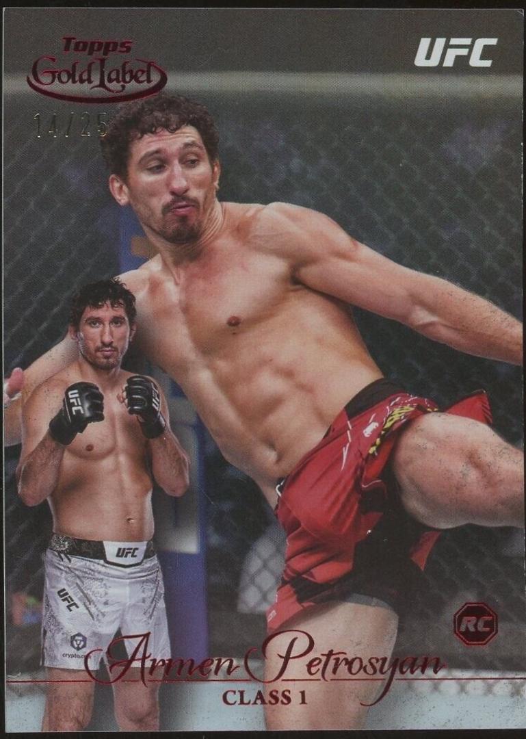 Armen Petrosyan 2024 Topps Gold Label UFC Base Class I #94 Blue