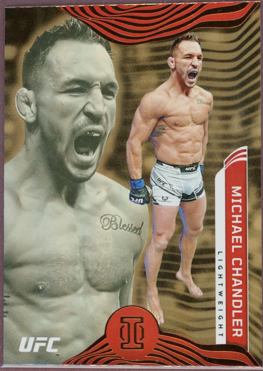 Michael Chandler 2022 Panini Chronicles UFC Base Illusions #268 Bronze