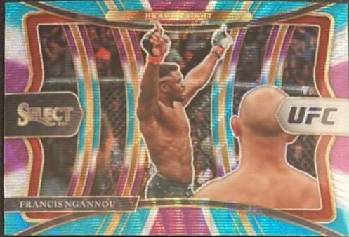 Francis Ngannou 2021 Panini Select UFC Premier Level #120 Tri Color