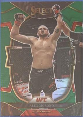 Alex Morono 2023 Panini Select UFC Concourse #18 Green
