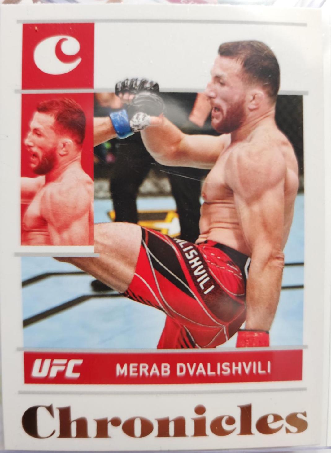 Merab Dvalishvili 2022 Panini Chronicles UFC Base Chronicles #10 Bronze