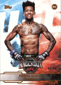 Vinicius Oliveira 2025 Topps Knockout UFC Base #9 Orange