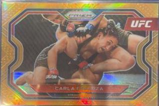 Carla Esparza 2021 Panini Prizm UFC Base #154 Orange