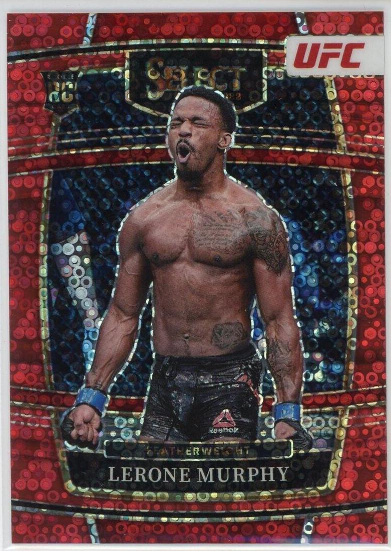 Lerone Murphy 2022 Panini Select UFC Octagonside #272 Red Disco