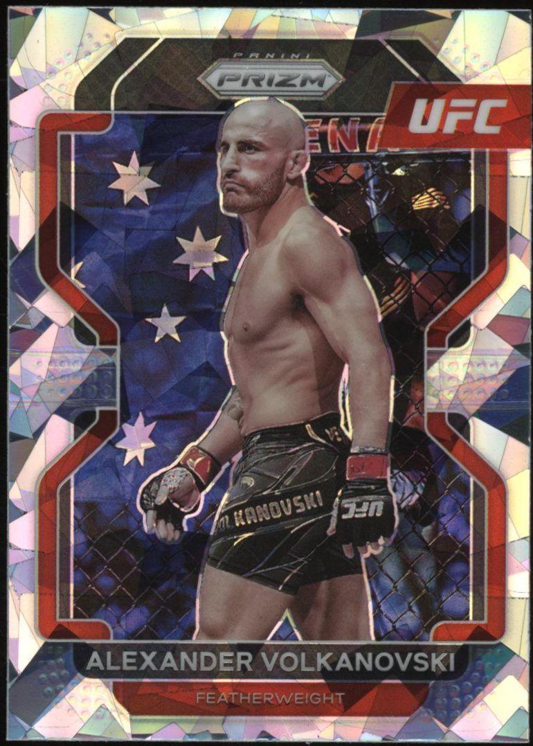 Alexander Volkanovski 2022 Panini Prizm UFC Base #147 Ice