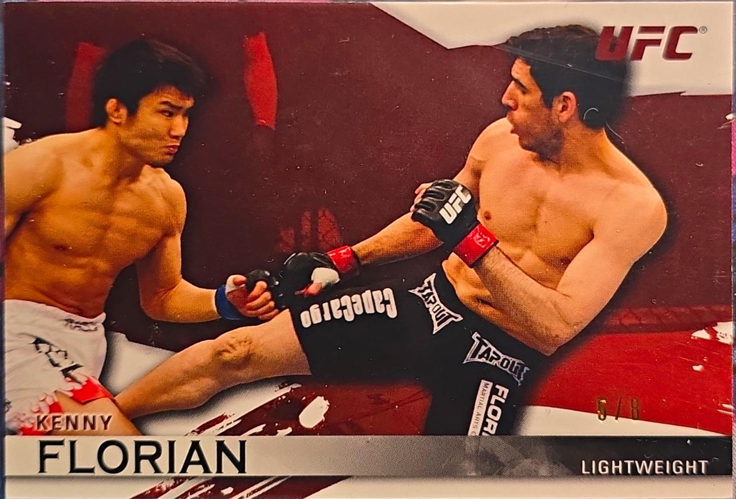 Kenny Florian 2010 Topps UFC Knockout Base #23 Red