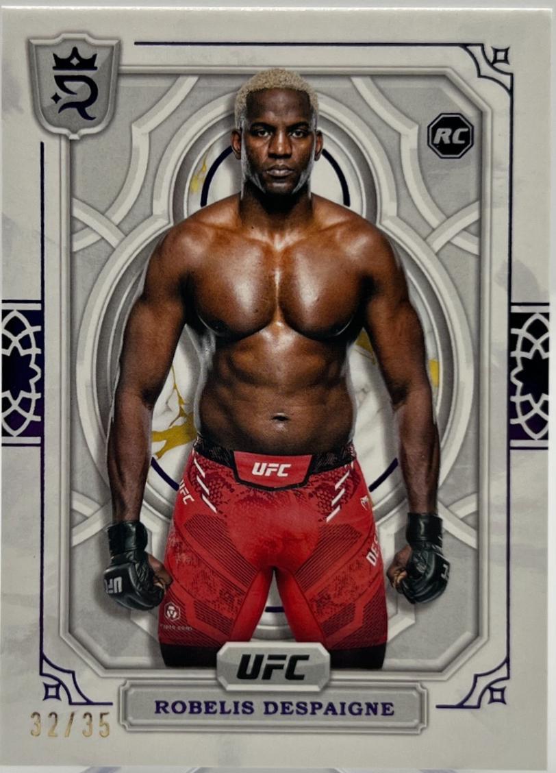 Robelis Despaigne 2024 Topps Royalty UFC Base #2 Purple