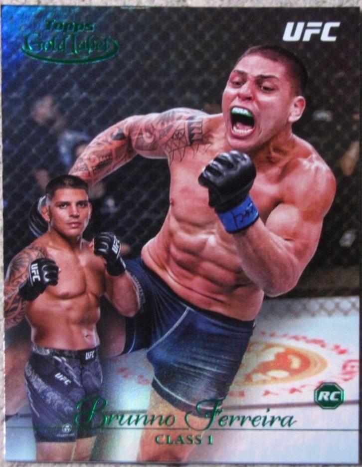Brunno Ferreira 2024 Topps Gold Label UFC Base Class III #45 Green