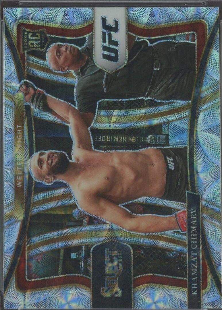 Khamzat Chimaev 2021 Panini Select UFC Premier Level #162 Scope