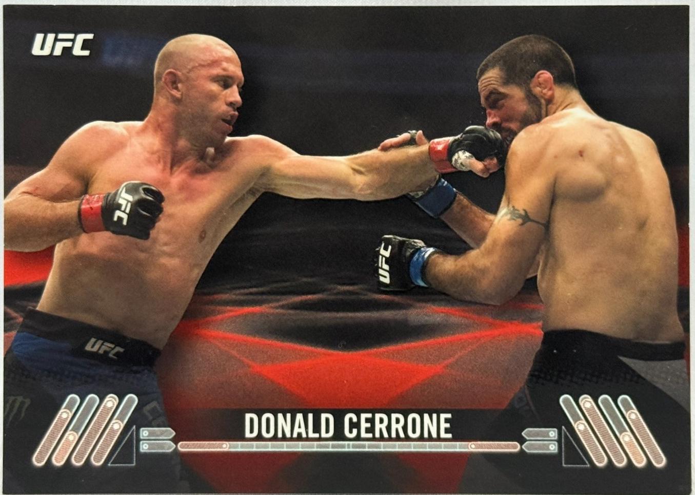 Donald Cerrone 2017 Topps UFC Knockout Base #43 Red