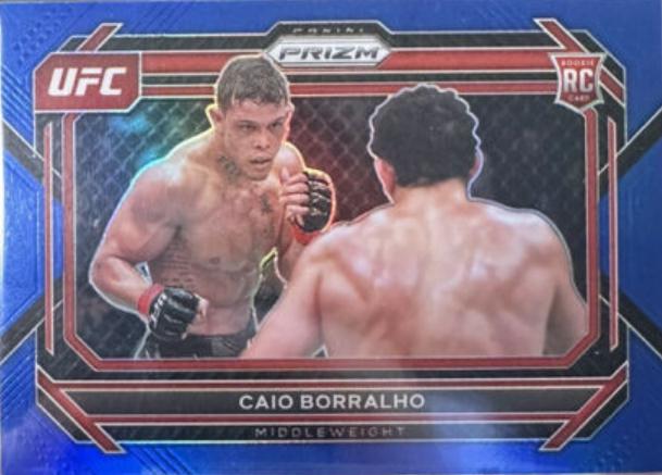 Caio Borralho 2023 Panini Prizm UFC Base #68 Blue
