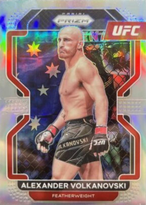 Alexander Volkanovski 2022 Panini Prizm UFC Base #147 Silver