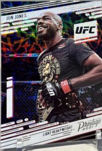 Jon Jones 2021 Panini Chronicles UFC Base Prestige #78 Asia