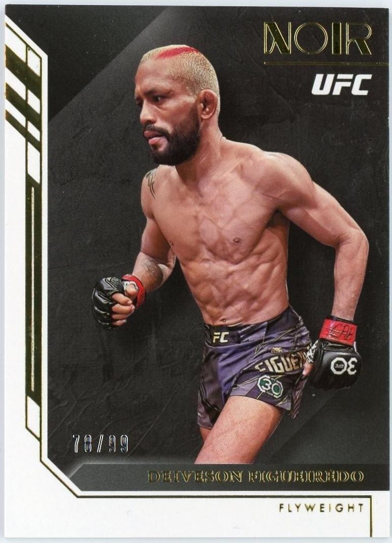 Deiveson Figueiredo 2023 Panini Chronicles UFC Base Noir #425 Green