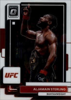 Aljamain Sterling 2023 Panini Donruss Optic UFC Base #59 Photon