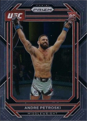 Andre Petroski 2023 Panini Prizm UFC Base #171 Black