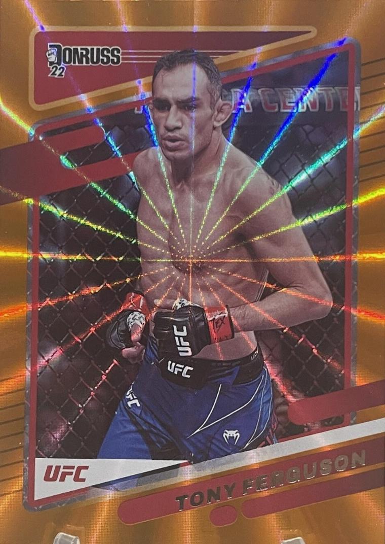 Tony Ferguson 2022 Panini Donruss UFC Base #10 Orange