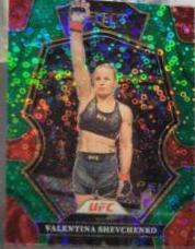 Valentina Shevchenko 2023 Panini Select UFC Premier Level #113 Green Disco