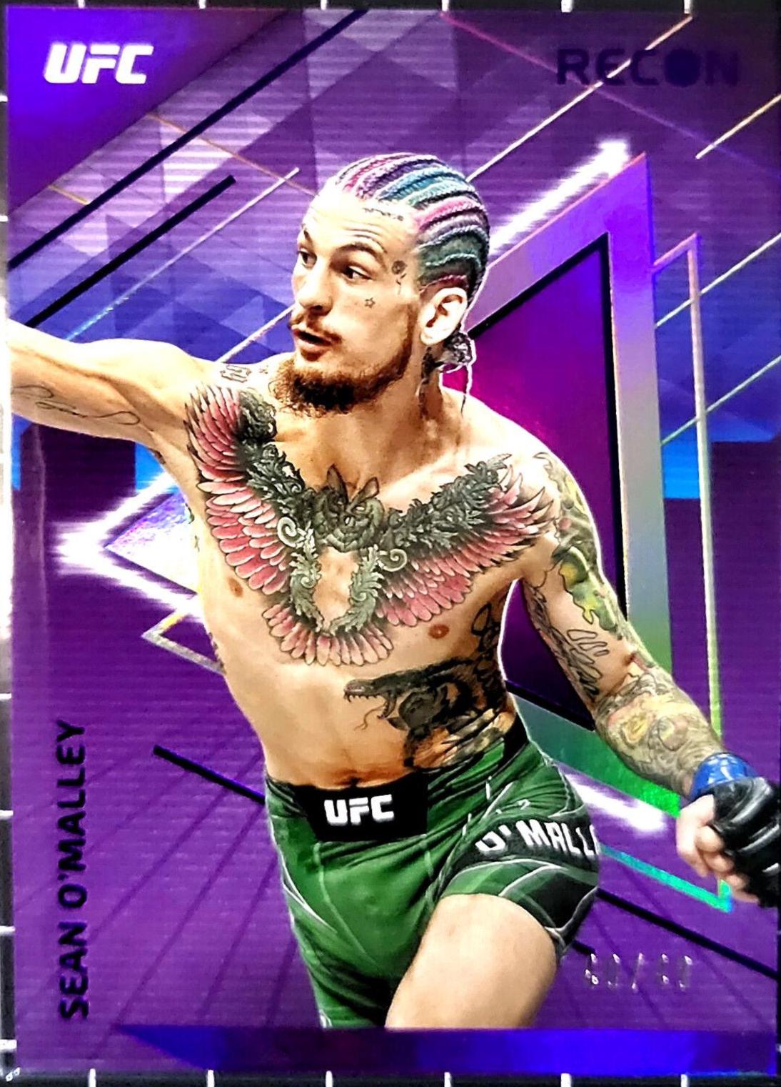 Sean O'Malley 2022 Panini Chronicles UFC Base Recon #224 Purple