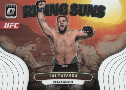 Tai Tuivasa 2023 Panini Donruss Optic UFC Rising Suns #20 Green