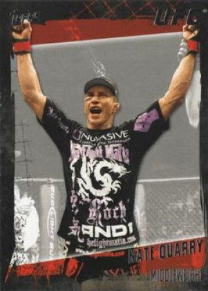 Nate Quarry 2010 Topps UFC Base #29 Red