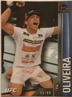 Charles Oliveira 2015 Topps UFC Champions Base #94 Blue