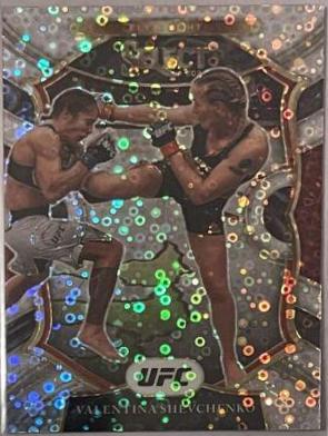 Valentina Shevchenko 2021 Panini Select UFC Concourse #33 Disco