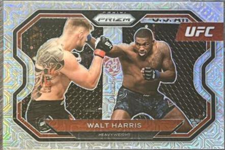 Walt Harris 2021 Panini Prizm UFC Base #159 Mojo