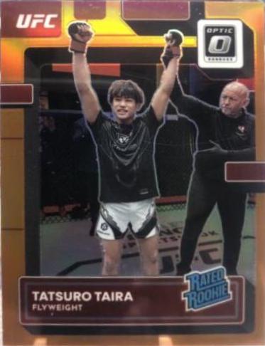 Tatsuro Taira 2023 Panini Donruss Optic UFC Base #135 Orange