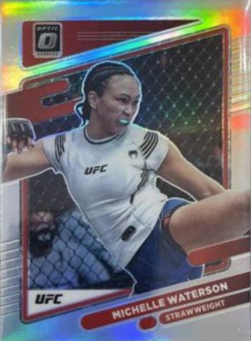 Michelle Waterson-Gomez 2022 Panini Donruss Optic UFC Base #89 Holo
