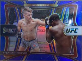 Stephen Thompson 2021 Panini Select UFC Premier Level #102 Blue