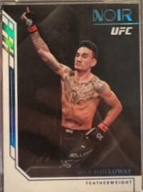 Max Holloway 2023 Panini Chronicles UFC Base Noir #405 Silver
