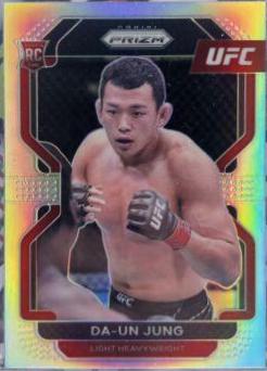 Da Un Jung 2022 Panini Prizm UFC Base #151 Silver