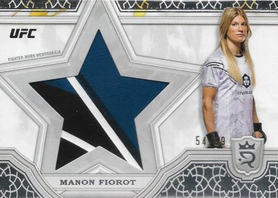 Manon Fiorot 2024 Topps Royalty UFC Star Relics #SRR-49 Blue