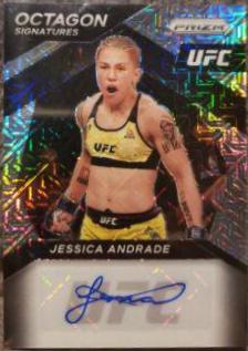 Jessica Andrade 2021 Panini Prizm UFC Octagon Signatures #15 Mojo