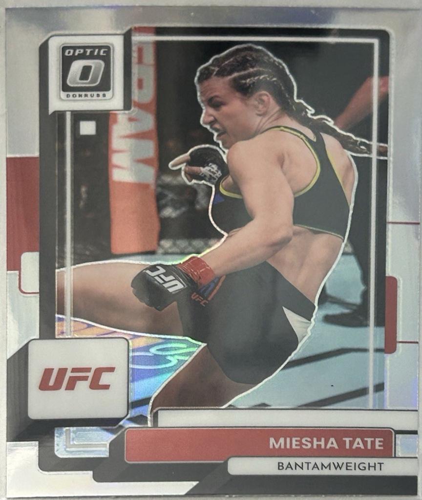 Miesha Tate 2023 Panini Donruss Optic UFC Base #36 Holo