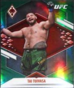Tai Tuivasa 2022 Panini Chronicles UFC Base Phoenix #314 Green